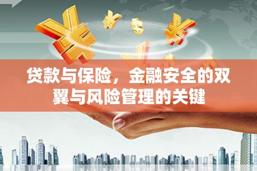 边坝贷款与保险，金融安全的双翼与风险管理的关键