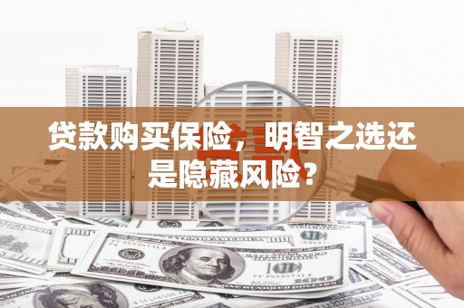 高要贷款购买保险，明智之选还是隐藏风险？