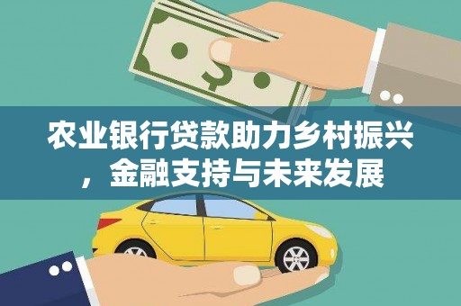 沙鹿农业银行贷款助力乡村振兴，金融支持与未来发展