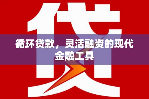 汐止循环贷款，灵活融资的现代金融工具