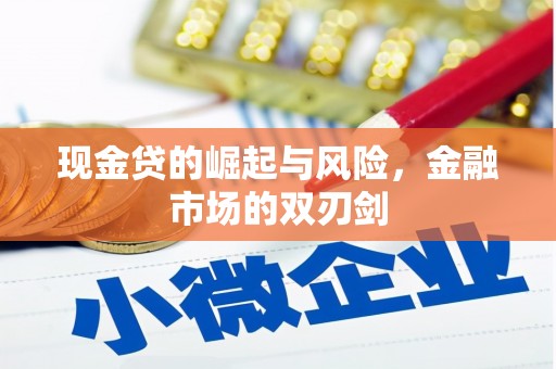 都昌现金贷的崛起与风险，金融市场的双刃剑