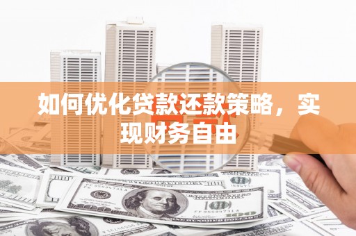 顺城如何优化贷款还款策略，实现财务自由