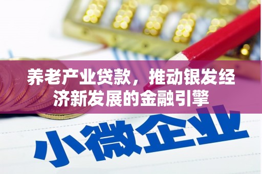 基隆养老产业贷款，推动银发经济新发展的金融引擎