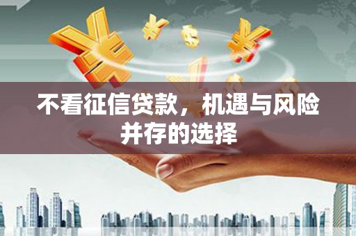 漾濞不看征信贷款，机遇与风险并存的选择